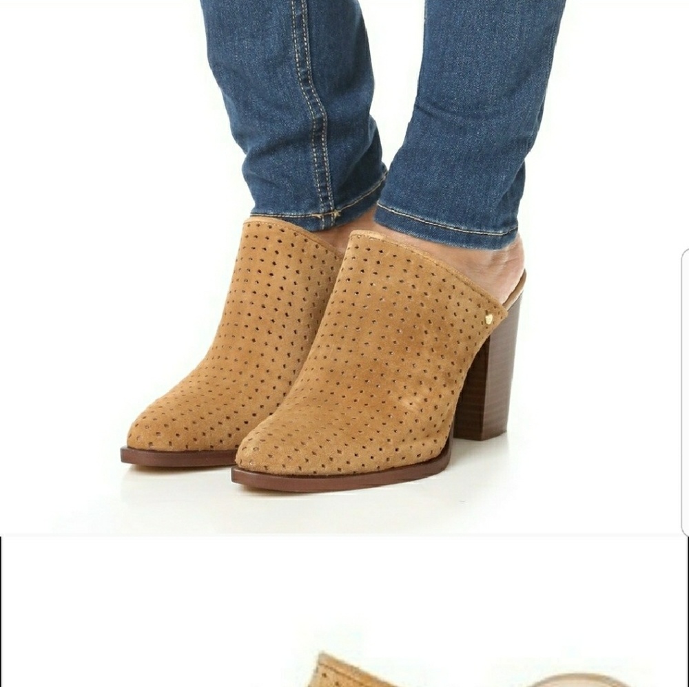 Sam Edelman suede mules